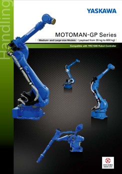 Handling Robot GP Series Medium and Large size Models payload from 35 kg to 600 kg