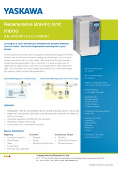 REGENERATIVE BRAKING UNIT R1000