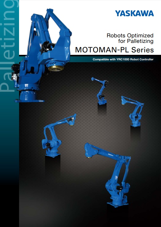 Robots Optimized for Palletizing MOTOMAN-PL Series Compatible with YRC1000 Robot Controller