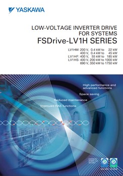 LOW-VOLTAGE INVERTER DRIVE FOR SYSTEMS FSDRIVE-LV1H SERIES